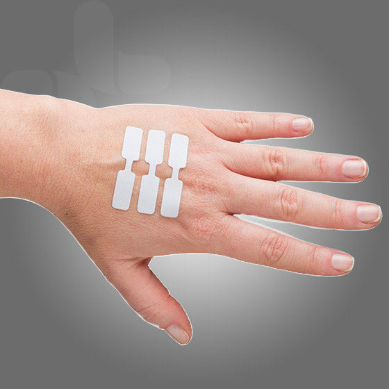 Brenniston butterfly closure strips on hand