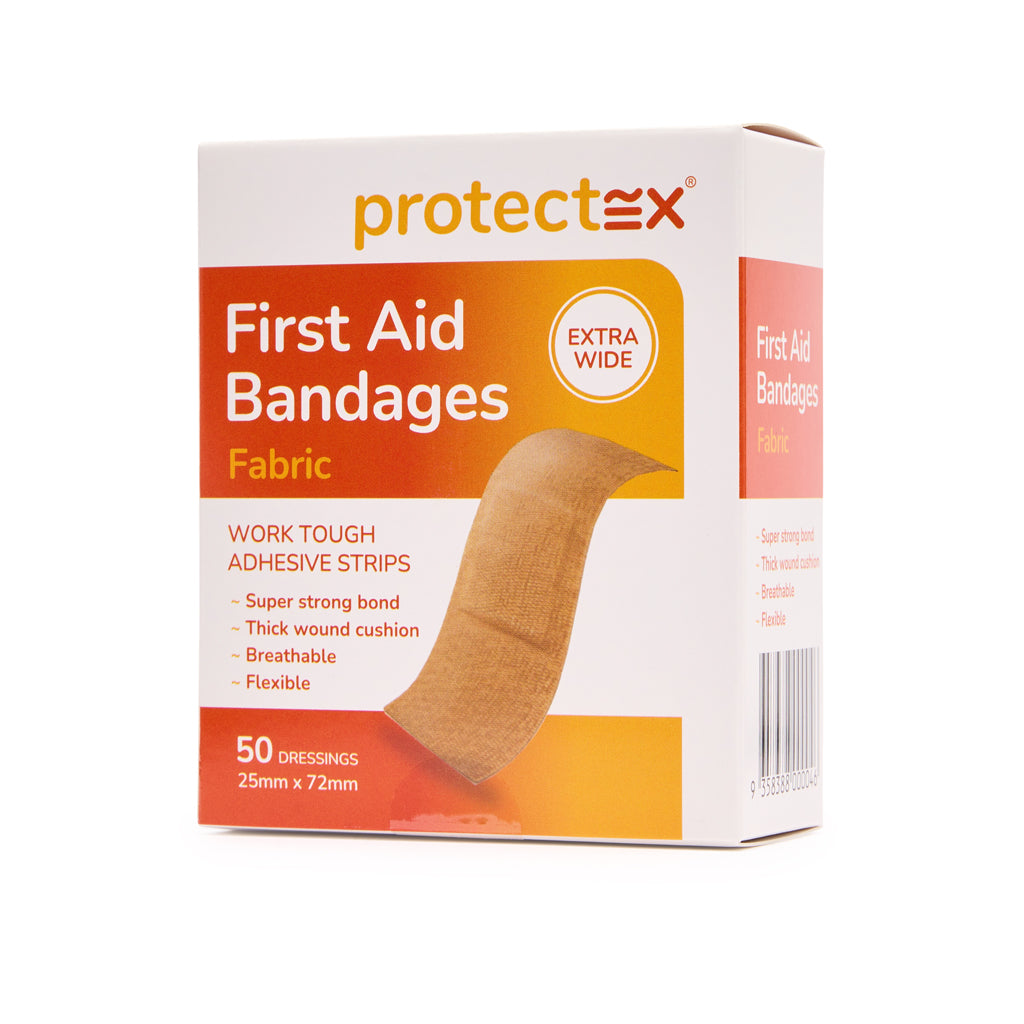 Brenniston Protectex extra wide fabric strips (50) box 