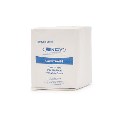 Gauze Swab 7.5cm x 7.5cm (100)