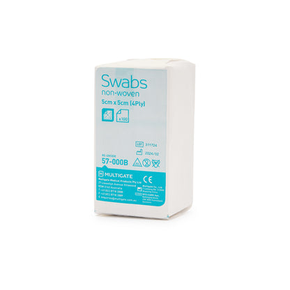 Non-Woven Swab 5cm x 5cm (100)