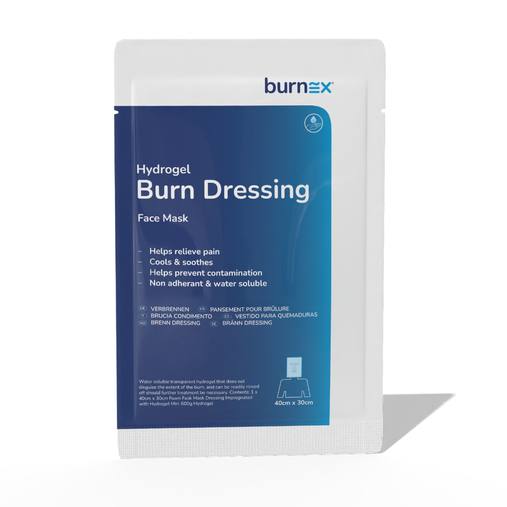 Burn Hydrogel Dressing For Facial Burns