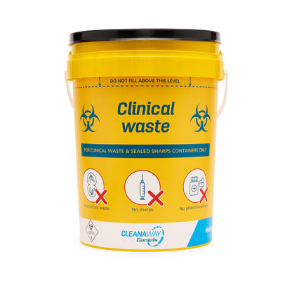 Clinical Waste Bucket 20L