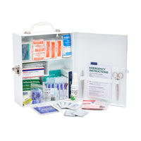 Brenniston National Standard Industrial Medium Risk First Aid Kit open