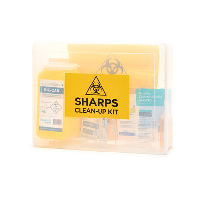 Brenniston Sharps Clean-Up Kit Large closed