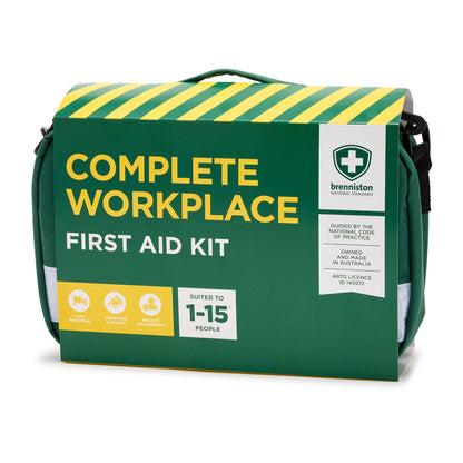 Brenniston National Standard Complete Workplace First Aid Kit closed