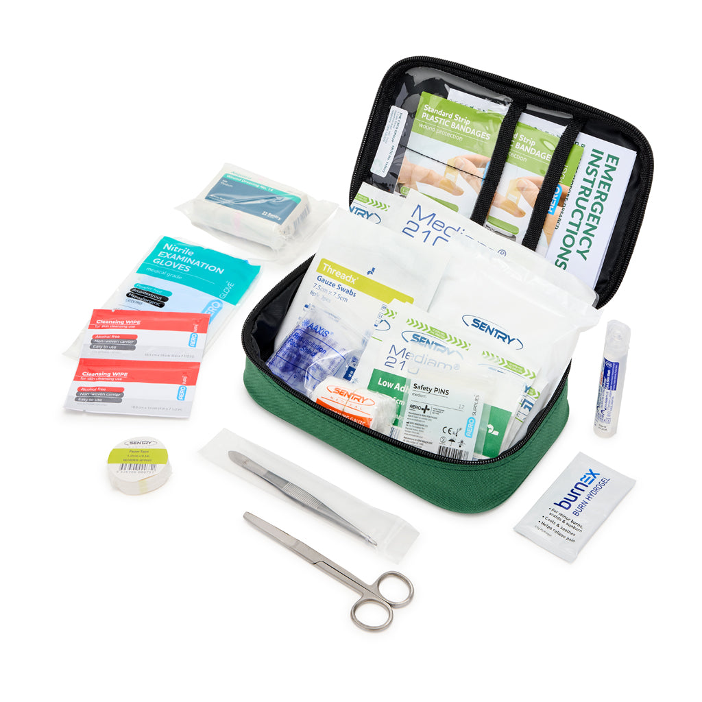 Brenniston National Standard Basic Workplace First Aid Kit open