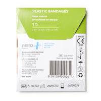 Plastic Dressing Strips Latex Free 1.9cm x 7.2cm (10)