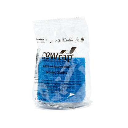 Cohesive Bandage Blue 5cm - Brenniston