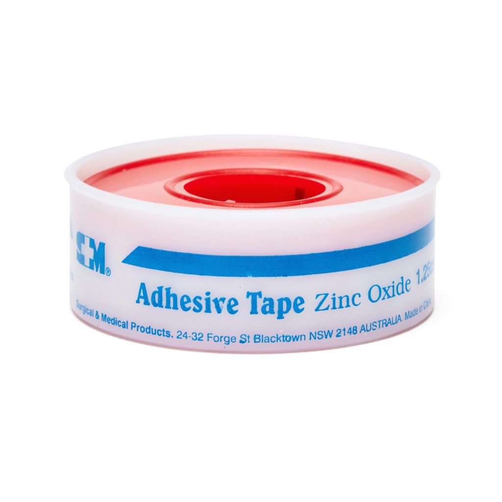 Zinc Oxide Tape 1.25cm x 5m - Brenniston