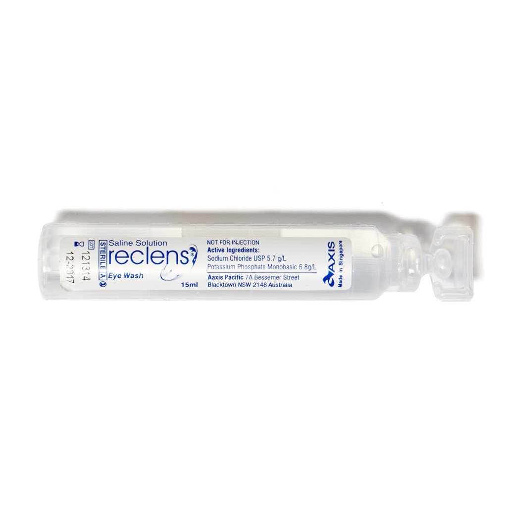 Eyewash Saline Ampoule 15ml - Brenniston