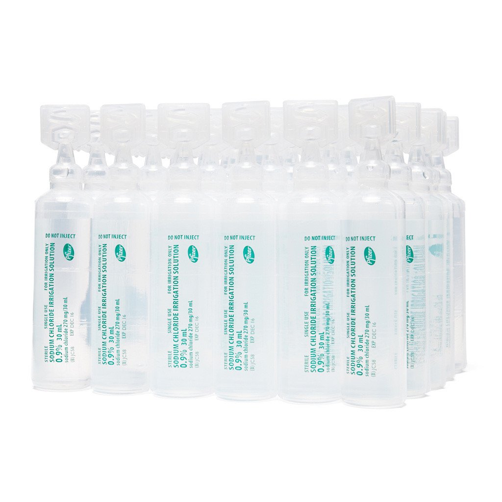 Eyewash Saline Ampoule 30ml (30) - Brenniston