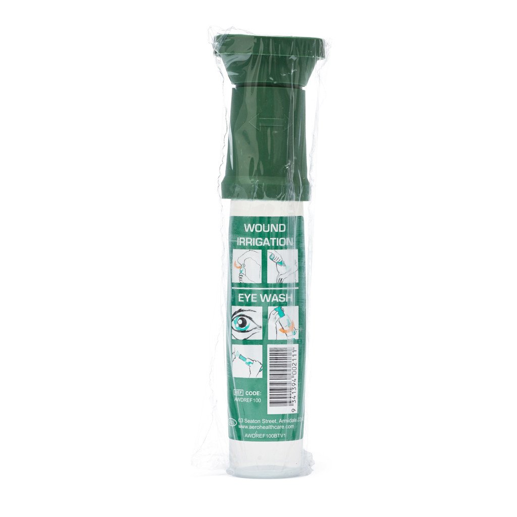 Eyewash Saline with Eye Cup 100ml - Brenniston