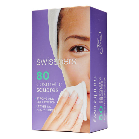 Swisspers Cotton Square Pads (80)