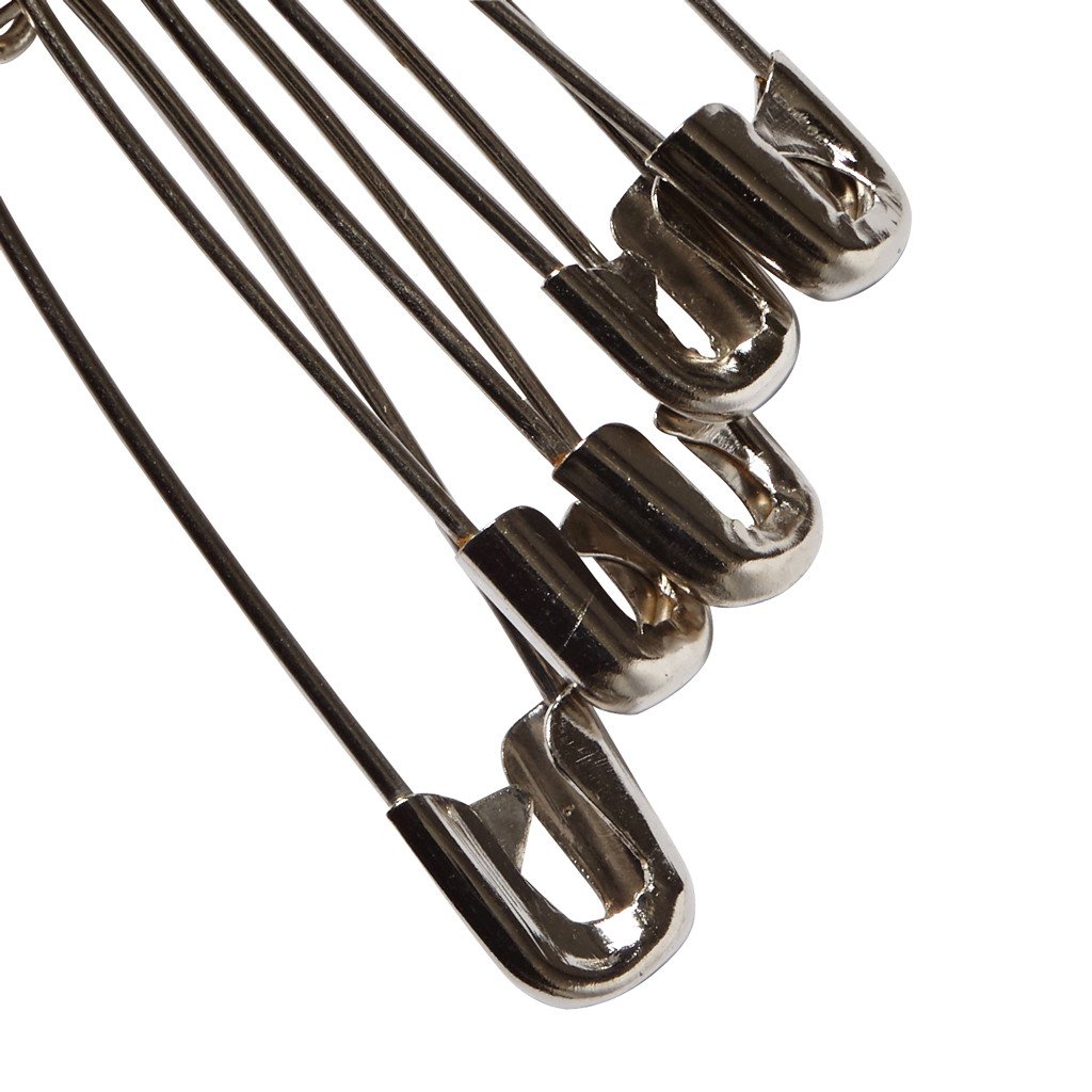 Safety Pins Assorted (12) - Brenniston