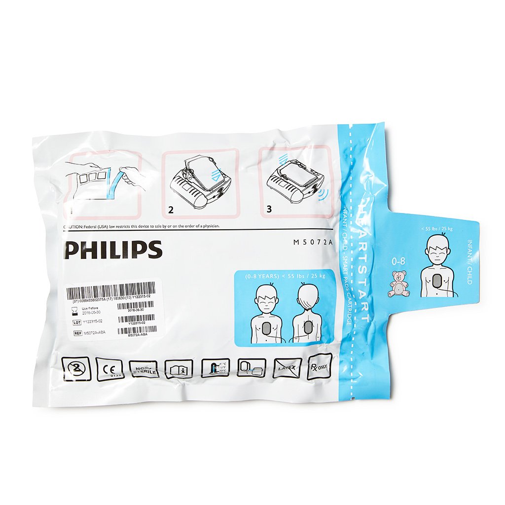 Philips Infant/Child Smart Pads for HeartStart HS1 Defibrillator (AED) - Brenniston