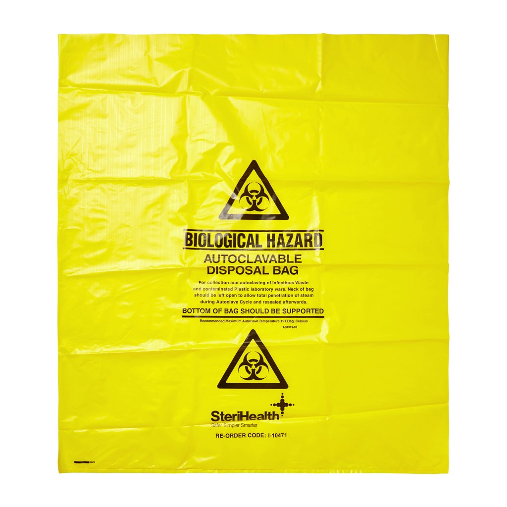 Bio Hazard Bag 860mm x 750mm - Brenniston