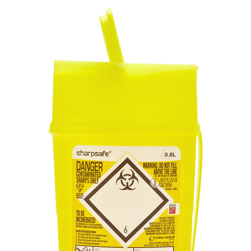 Sharps Container 600ml - Brenniston