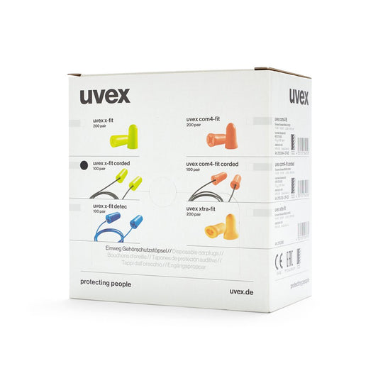 Ear Plug Uvex X-Fit Corded (100 pr) - Brenniston
