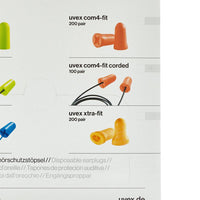 Ear Plug Uvex X-Fit Uncorded (200 pr) 26dB - Brenniston